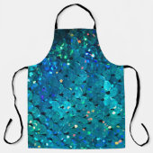 Schöne und farbenfrohe Sequenzen, die unter den Schürze (Vorderseite)