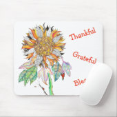 Schöne und farbenfrohe Sonnenblumenmousse Mousepad (Mit Mouse)
