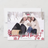 Schöne und helle Ferienkarte Feiertagskarte (Vorderseite)