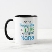 Schöne und junge Nana Tasse (Links)