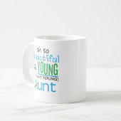 Schöne und junge Tante Kaffeetasse (Vorderseite Links)