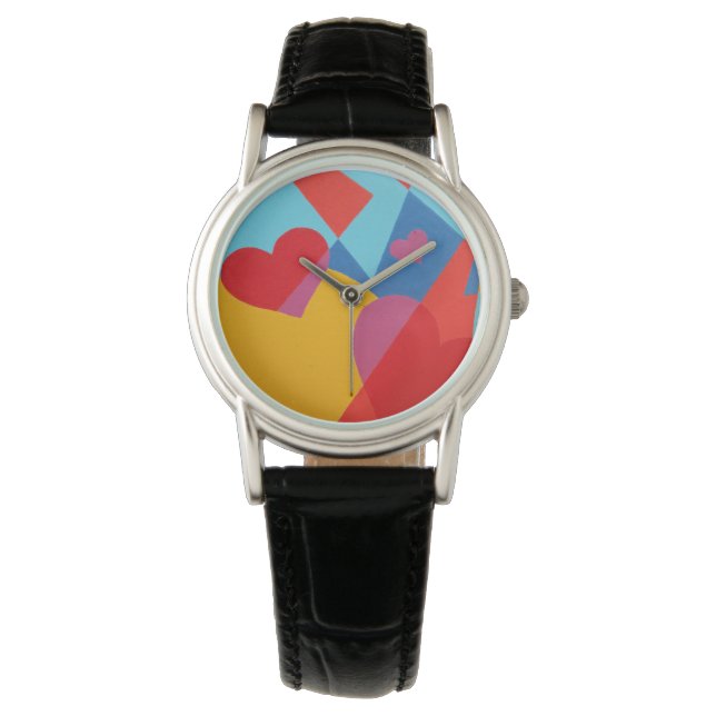 Schöne und lebendige Farben! eWatch Uhr (Vorderseite)