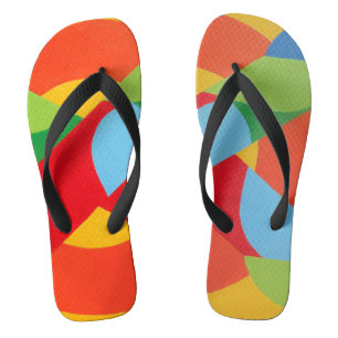 Schöne und lebendige Farben! Flip Flops Badesandalen