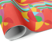Schöne und lebendige Farben! Geschenkpapier (Rolleneckpunkt)