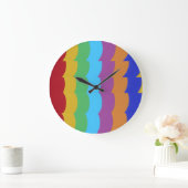 Schöne und lebendige Farben! Große Uhr (Zuhause)