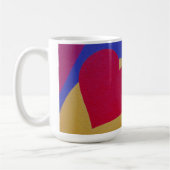 Schöne und lebendige Farben! Kaffeetasse (Links)