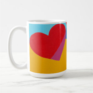 Schöne und lebendige Farben! Kaffeetasse