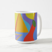 Schöne und lebendige Farben! Kaffeetasse (VorderseiteRechts)