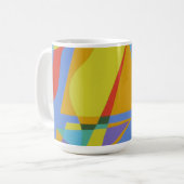 Schöne und lebendige Farben! Kaffeetasse (Vorderseite Links)
