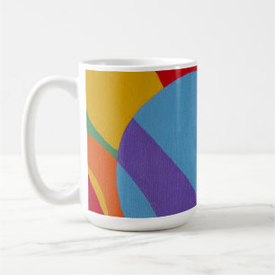 Schöne und lebendige Farben! Kaffeetasse