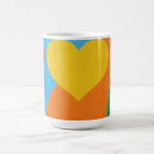 Schöne und lebendige Farben! Kaffeetasse (Mittel)