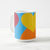 Schöne und lebendige Farben! Kaffeetasse (Vorderseite Links)