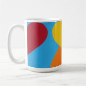 Schöne und lebendige Farben! Kaffeetasse (Links)