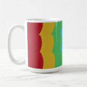 Schöne und lebendige Farben! Kaffeetasse (Links)