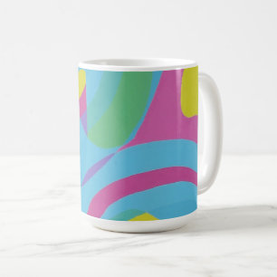 Schöne und lebendige Farben! Kaffeetasse