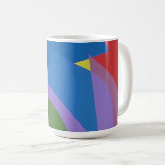 Schöne und lebendige Farben! Kaffeetasse (VorderseiteRechts)