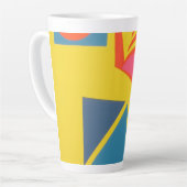 Schöne und lebendige Farben! Latte-Mug Milchtasse (Linke Ecke)