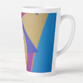 Schöne und lebendige Farben! Latte-Mug Milchtasse (Rechts)