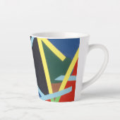 Schöne und lebendige Farben! Latte-Tasse Milchtasse (Rechts)