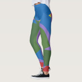 Schöne und lebendige Farben! Leggings (Links)