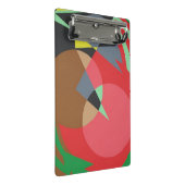 Schöne und lebendige Farben! Mini-Clipboard Mini Klemmbrett (Schrägansicht)