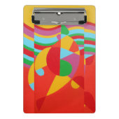 Schöne und lebendige Farben! Mini Klemmbrett (Vorderseite)