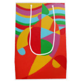Schöne und lebendige Farben! Mittlere Geschenktüte (Rückseite)