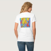 Schöne und lebendige Farben! T-Shirt (Rückseite Vollansicht)