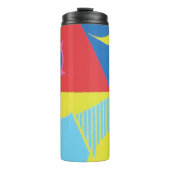 Schöne und lebendige Farben! Thermobecher Thermosbecher (Vorderseite)