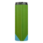 Schöne und lebendige Farben! Thermobecher Thermosbecher (Rückseite)
