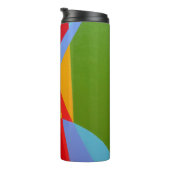 Schöne und lebendige Farben! Thermobecher Thermosbecher (Nach rechts gedreht)
