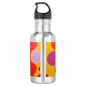 Schöne und lebendige Farben! Wasserflasche (Rückseite)