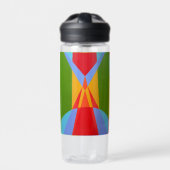 Schöne und lebendige Farben! Wasserflasche Trinkflasche (Vorderseite)