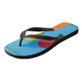 Schöne und leuchtende Farben! Flip Flops Badesandalen (Schrägansicht)