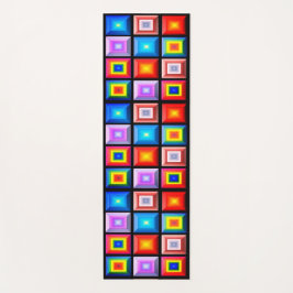 Schöne und mehrfarbige geometrische Abstrakte Kuns Yogamatte