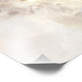 Schöne und niedliche Kätzchenfarbe Fotodruck (Ecke)