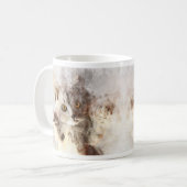Schöne und niedliche Kätzchenfarbe Kaffeetasse (Vorderseite Links)