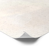 Schöne und niedliche Kätzchenfarbe Poster (Ecke)
