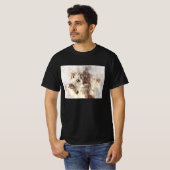 Schöne und niedliche Kätzchenfarbe T-Shirt (Vorne ganz)