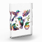 Schöne und Niedliche Vögel für Vogelliebhaber Fotoblock (Links)