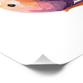 Schöne und Niedliche Vögel für Vogelliebhaber Fotodruck (Ecke)