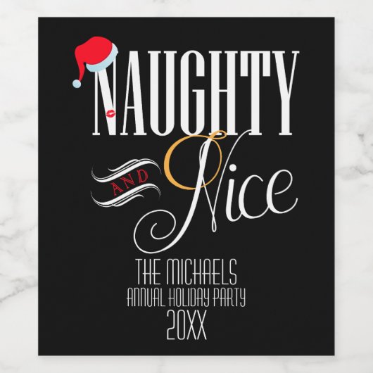 Schöne und schöne Feier Weinetikett (Einzelnes Label)