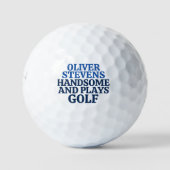 Schöne und spielerische Golf / Funny Golfball (Vorderseite)