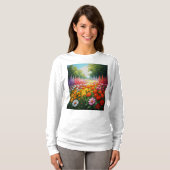 Schöne und unterschiedliche Rose T-Shirt (Vorne ganz)