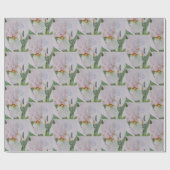 Schöne und zarte Blume Geschenkpapier (Flach)