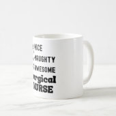 Schöne, unheimlich Phantastische chirurgische Kran Kaffeetasse (VorderseiteRechts)