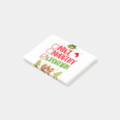 Schöne, unheimliche, kroatische Weihnachtslieder F Post-it Klebezettel (angewinkelt)