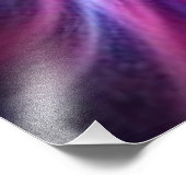 Schöne Unicorns Vollblühen Grafik Fotodruck (Ecke)