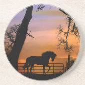 Schöne Untersetzer aus Rosssandstein (Vorne)