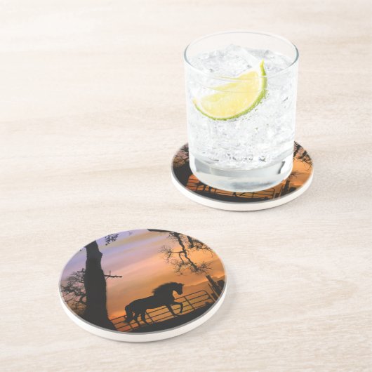 Schöne Untersetzer aus Rosssandstein (Seite)